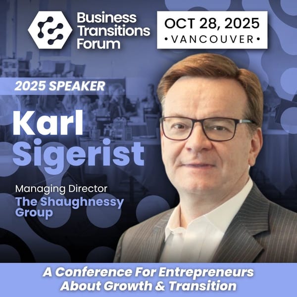 VANCOUVER | BUSINESS TRANSITION FORUM