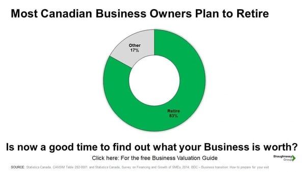 WHAT ARE CANADIAN BUSINESS OWNERS TRANSITION GOALS?