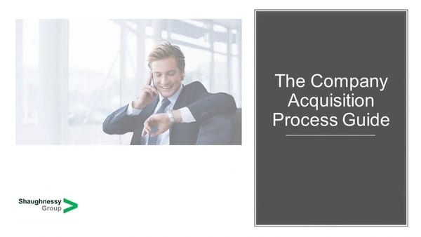 WHAT DO I NEED TO DO BEFORE I BUY A BUSINESS?